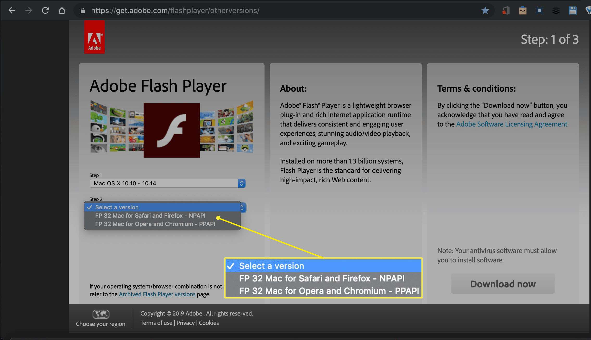 install flash player os x 10.5.8